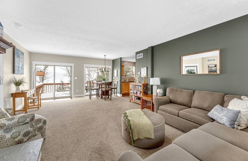 Baldwin Cottage | Rainbow Lake Luxury Beachfront Oasis with Hot Tub! - Hosted by Simple Lyfe Stays