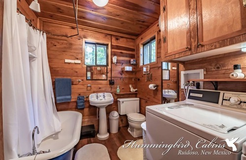 Ruidoso Cabin | Rainbow Oaks 'Free from Disturbance' a quiet haven on 3 acres and PET FRIENDLY