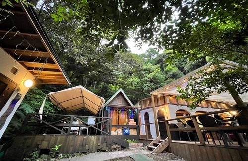 Isumi RV Rental | Rainbow Valley private camping cafe and 5 huts in/Isumi City Chiba