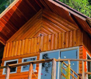 Doi Lo Ski Chalet | Rakkhao inthanon River sunset view
