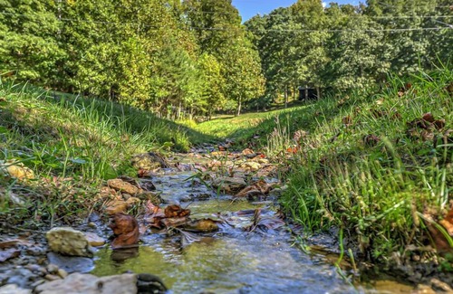 Cherry Log Cabin | Ralph and Irene's - Handicap Accessible | Pet Friendly | Hot Tub