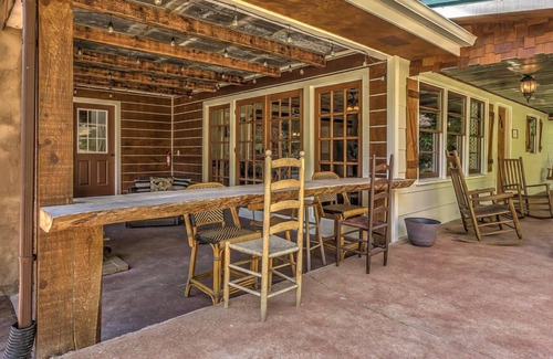 Cherry Log Cabin | Ralph and Irene's - Handicap Accessible | Pet Friendly | Hot Tub