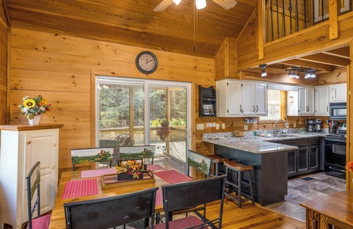 Sautee Nacoochee Cabin | Ramblewood - Warm Cozy Cabin with Gorgeous Outdoor Living Space