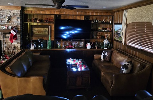 Denison House | Ranch home 3 bedroom 3 bath, in ground pool, pool house with half bath games.