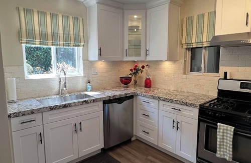 Orange House | Ranch Style free standing 1 bedroom home with its own yard and view