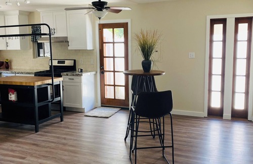 Orange House | Ranch Style free standing 1 bedroom home with its own yard and view