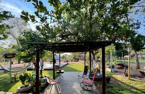 Aquidauana House | Rancho com piscina e vista para o Paxixi