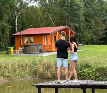 gmina Rogowo House | Ranczo Rogowo jacuzzi sauna staw rybny