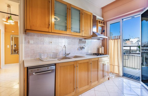 Koum Kapi Apartment | Ranias luxurious Apartment with sea view! 90sqm