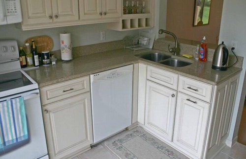 The Meadows Condo | Rare 3 Bedroom 2 Bath Rental with view of a lake on the golf course