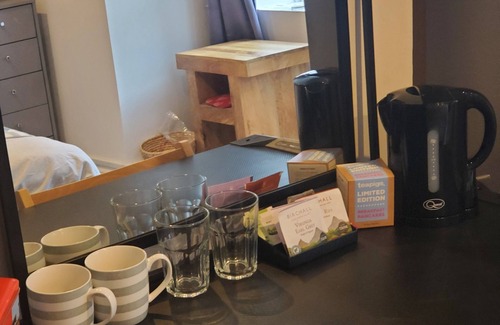 Meads Apartment | Rare basement flat in best location,free parking on site, private sunny patio