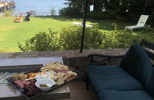 Homewood House | Rare Lake Front Cabin with Private Dock