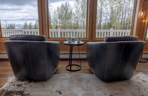 Two Harbors House | Rare large contemporary four bedroom home with forest and lake views + EV Charge
