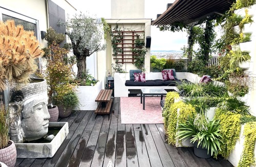 Porte-Dauphine Apartment | Rare: Rooftop terrace, 360° view on Paris