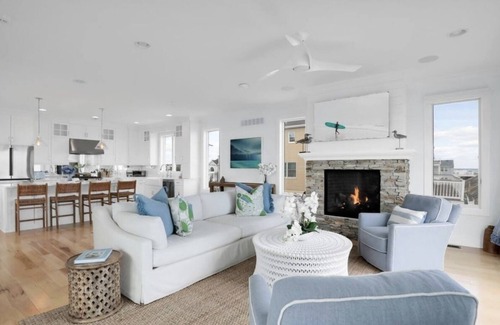 Sea Bright House | Rare Sea Bright Oceanfront Oasis, Steps to Beach!