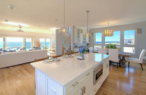 Sea Bright House | Rare Sea Bright Oceanfront Oasis, Steps to Beach!