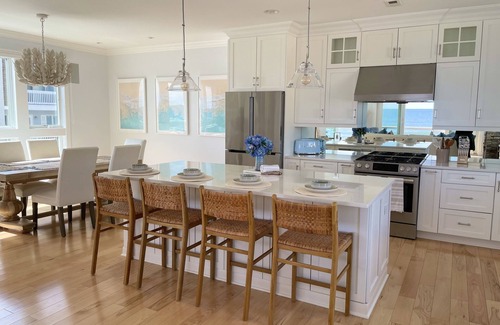 Sea Bright House | Rare Sea Bright Oceanfront Oasis, Steps to Beach!