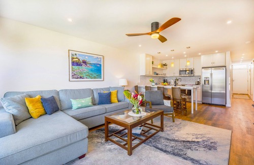 Kuau Condo | [RARE] Upscale 2BR/2BA Kuau Paia - Walk to Beach