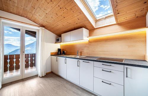 Lagundo Apartment | Rasnerhof Ferienwohnung Panorama