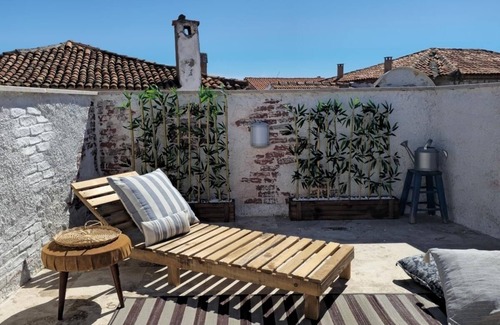 Hacımemis Villa | Real Greek House with AC in Alacati İzmir - 3 bedrooms