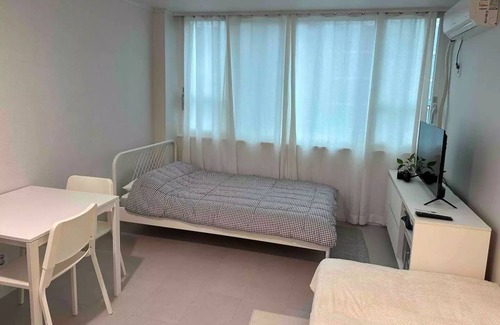 Bundang-gu Apartment | Realxing white home in Yatap-dong; Newly Renovated space