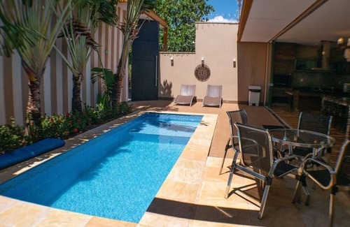 Uberaba House | Recanto Parthenon Casa de Luxo Para Temporada
