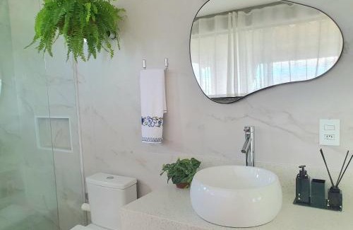 Santo Amaro da Imperatriz Apartment | Recanto Pôr do Sol com banheira e lareira