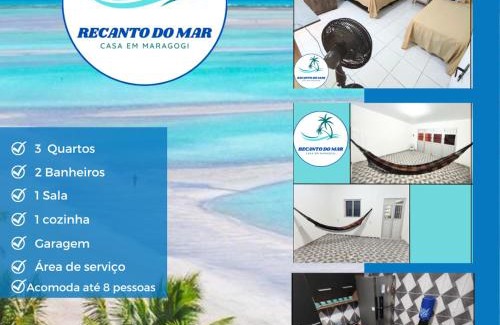 Sao Bento House | Recanto do Mar- Casa em Maragogi