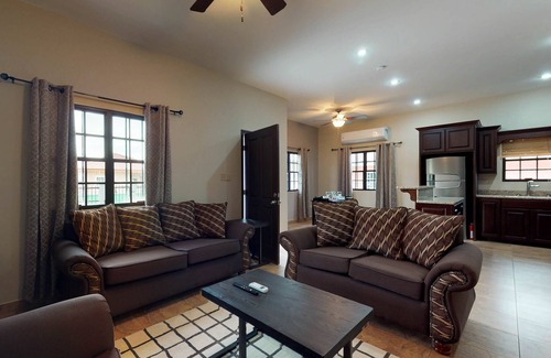 Belama Phase 3 House | Recently constructed home with enclosed yard, full kitchen, entertainment & WiFi