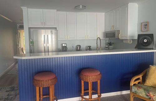 Wailua House Lots Condo | Recently Fully Renovated-Oceanfront, Top floor, Million Dollar View, Sleeps - 2