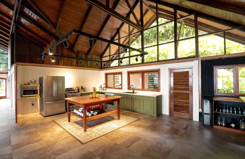 Pavones House | Recently remodeled home with sunset, ocean and jungle views and great surf!