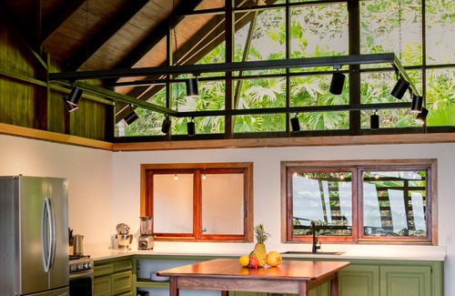 Pavones House | Recently remodeled home with sunset, ocean and jungle views and great surf!