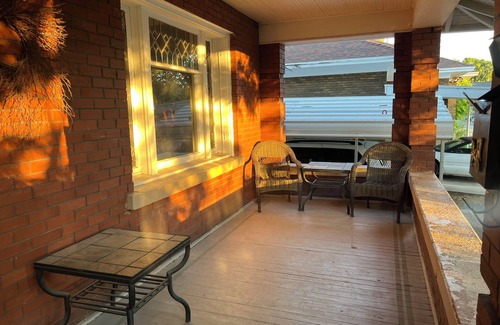 Ogden House | Recently Renovated Brick Bungalow in Historic Neighborhood.