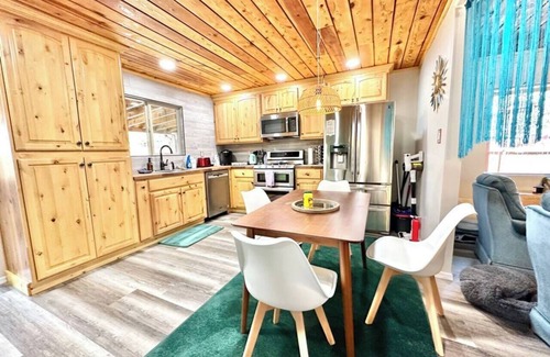 Overgaard Cottage | Red Door Cottage | Retro cabin, Pet friendly