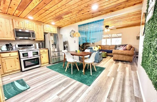 Overgaard Cottage | Red Door Cottage | Retro cabin, Pet friendly