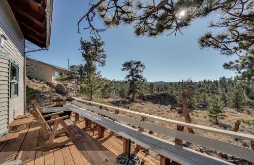 Red Feather Lakes House | Red Feather Lakes Cabin with Deck and Views!