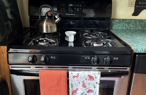Windham House | Red Fox T.H. & Spa hot tub - mini golf tee off & outside living room & firepit