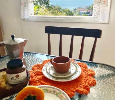 Palhoca House | Red House - Casa com Linda vista do Mar