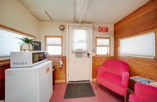 Adrian Furnace Apartment | Red NY Central, Converted Railcar in DuBois!
