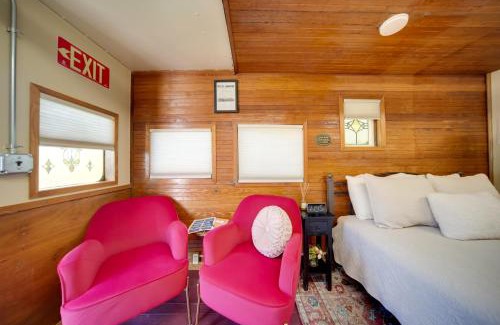 Adrian Furnace Apartment | Red NY Central, Converted Railcar in DuBois!