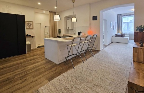 Mariahilf Apartment | Red-Orange Palm - 200m2, central