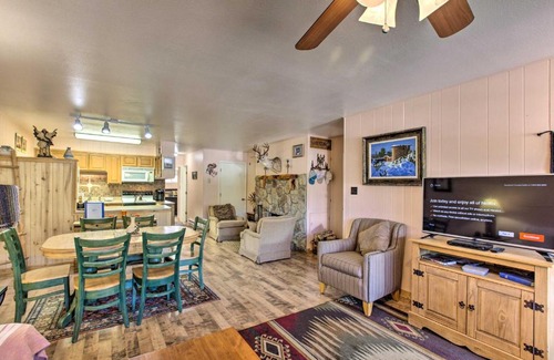 Red River Apartment | Red River Ski Condo on Main St - Mtn View!