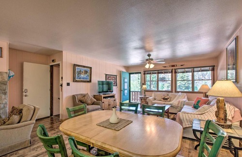 Red River Apartment | Red River Ski Condo on Main St - Mtn View!