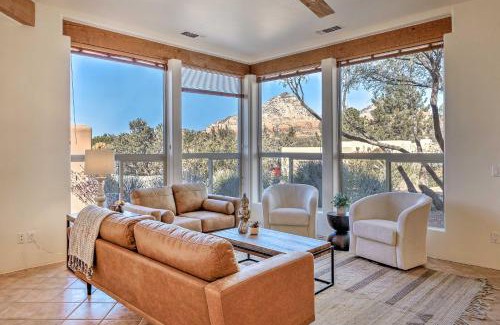 West Sedona House | Red Rock Mtn View and Fire Pit Central Sedona Home!