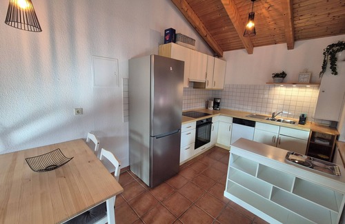 Haseluenne House | Red Swedish house pet friendly!
