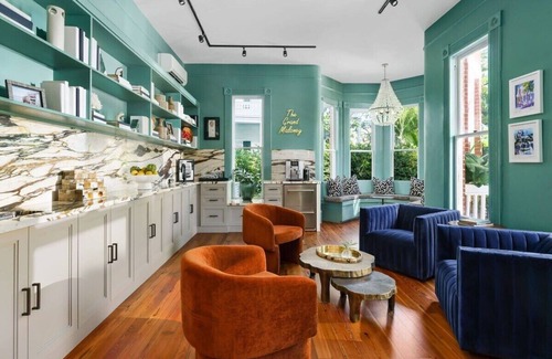 Historic Seaport Apartment | Red Room at the Grand Maloney