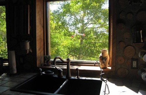 Fairplay Cabin | Redhawk Retreat - An Artist-built, Cordwood cabin experience