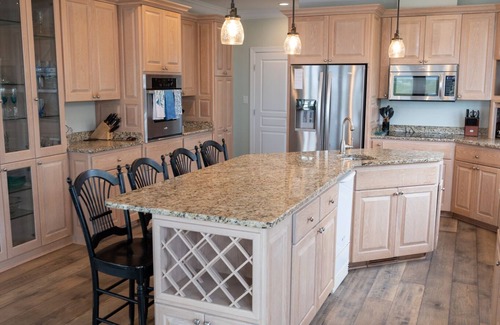 The Point House | Redone Luxury Waterfront at The Point w/Heated Pool, Hot Tub, Fire Pit, Game Rm