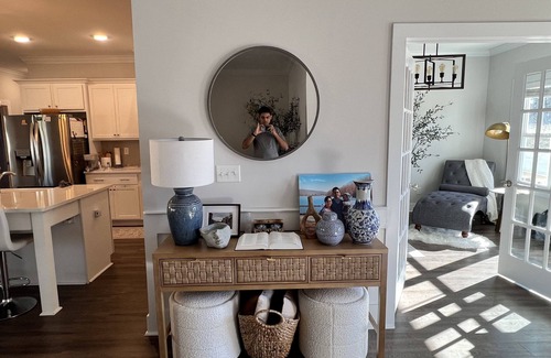 Evans House | Reduced Price! Luxurious New Farmhouse-chic Family Home only 7 mi from MASTERS