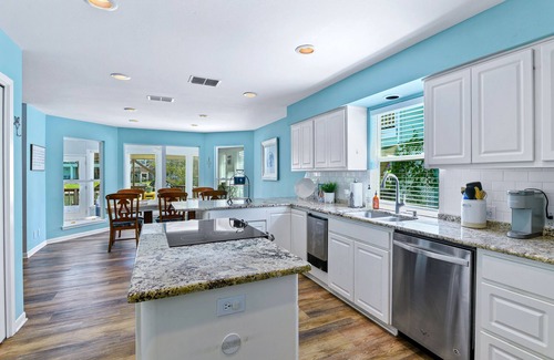 Rockport House | Reel Southern Retreat - 2600 sq ft, single level canal front, boat Dock.